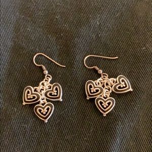 Brighton dangling heart earrings